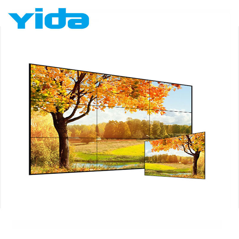 3x4 Big LCD Advertising Display Wall Mount 55 Inch Indoor LCD Digital Signage