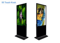55 Inch Floor Standing LCD Touch Screen Advertising Display Digital Signage