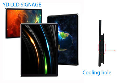 Outdoor Billboard LCD Digital Signage , Transparent LCD Screen Display USB Controlled For Advertising