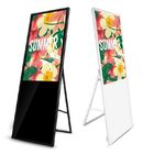 Popular indoor 43 Inch Portable Ultra Thin Lcd Poster Advertising Kiosk