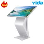 55 Inch Digital Signage Floor Stand Lcd Touchscreen Advertising Tv Kiosk Machine With Android  And Windows