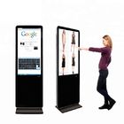 49 Inch Floor Standing LCD Touch Screen Kiosk with Remote Controller