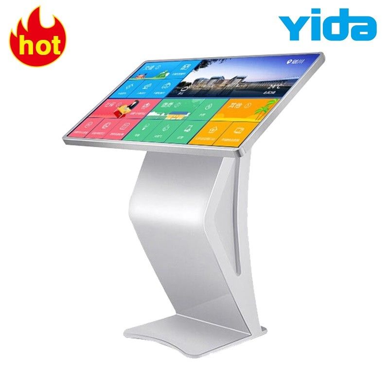 55 Inch Digital Signage Floor Stand Lcd Touchscreen Advertising Tv Kiosk Machine With Android  And Windows